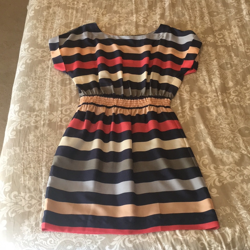 BCBG Striped Dress